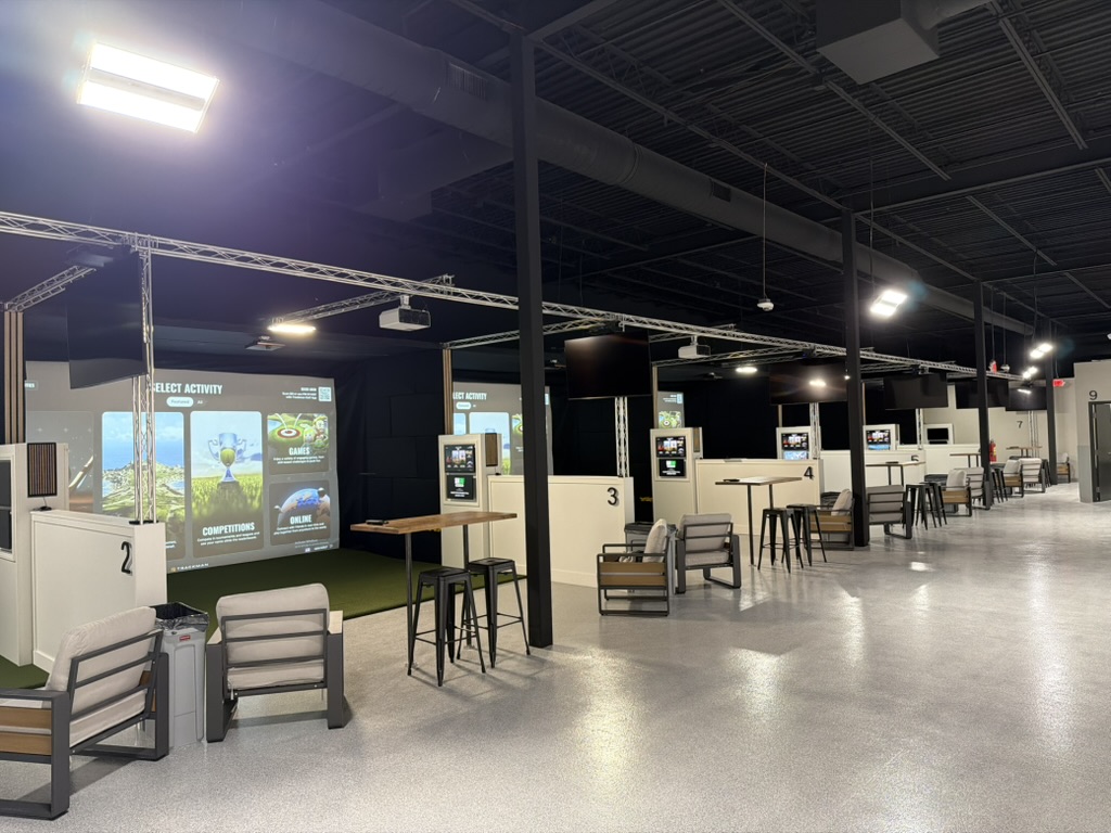 Finished bay with screen